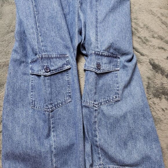 Carrol Reed High Waist Vintage capri crop jeans, nwt - cargo - Picture 4 of 11